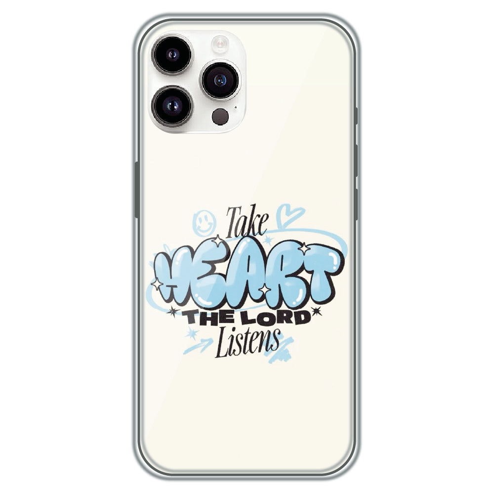 Take Heart - Printed Silicone Case for Apple iPhone 14 Pro Max