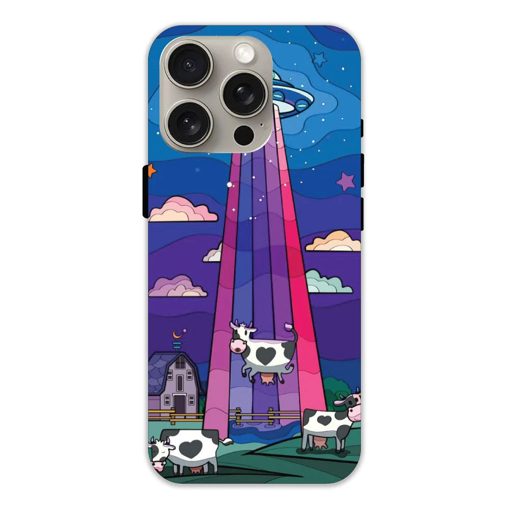 Cow Galaxy Hard Case Apple iPhone 14 Pro Models