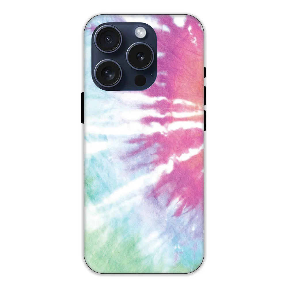 3 Color Splash Tie Dye Hard Case Apple iPhone 14 Pro Models