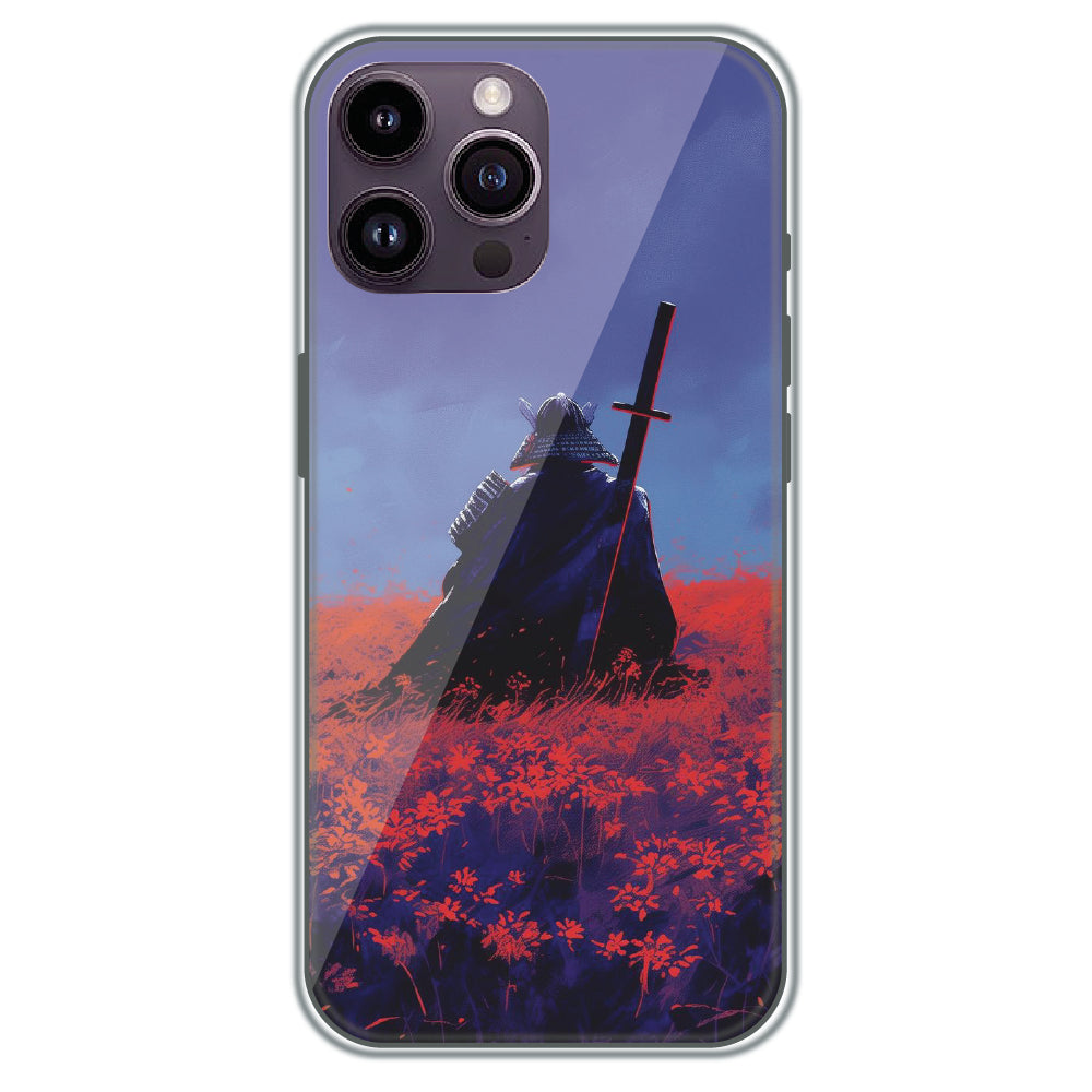 Lone Warrior - Printed Silicone Case for Apple iPhone 14 Pro