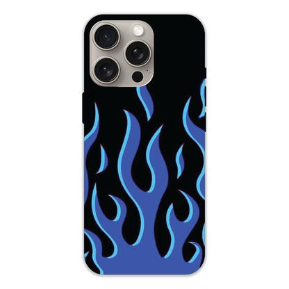 Blue Flames Hard Case For Apple iPhone 14 Pro Models