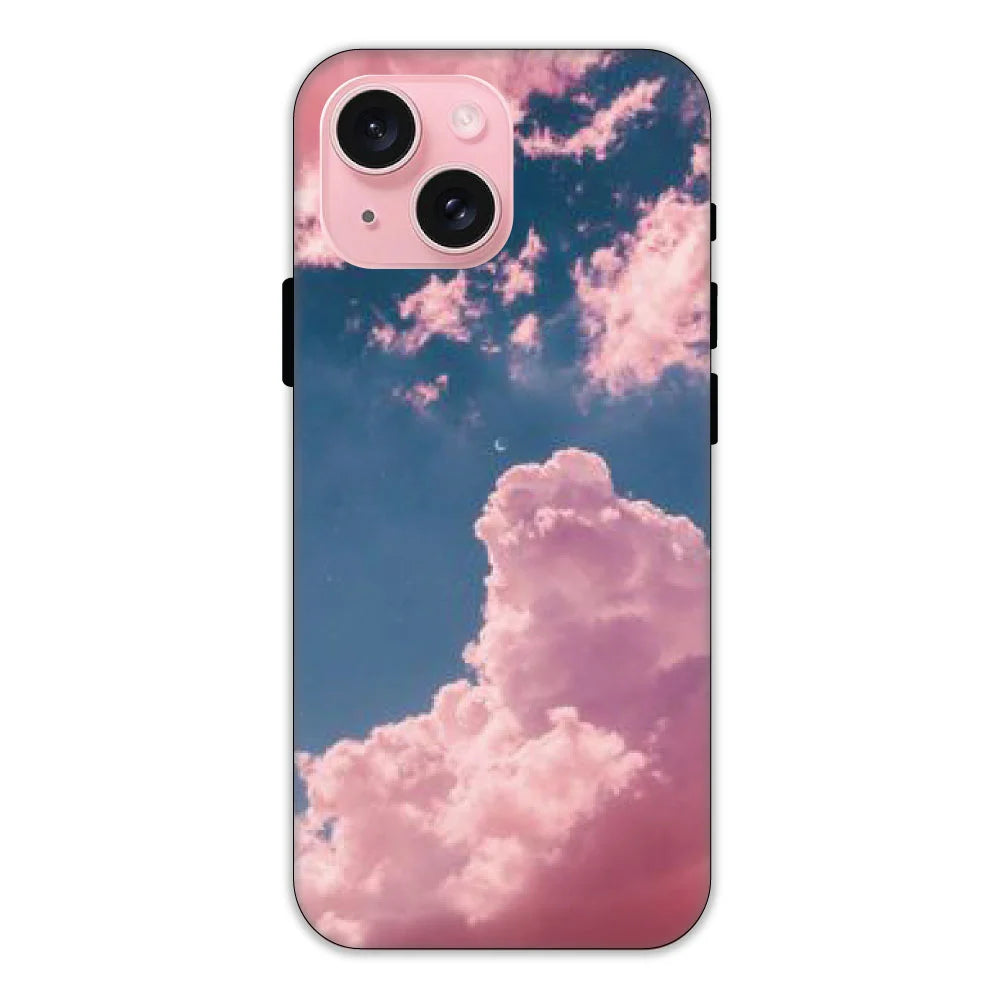 Pink and Blue Sky Hard Case Apple iPhone 14 Models