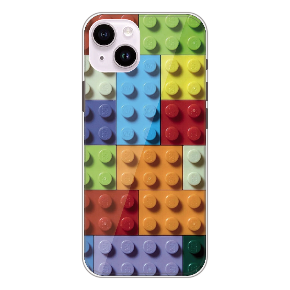 3D Brick Texture - Printed Silicone Case For Apple iPhone 14