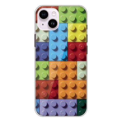3D Brick Texture - Printed Silicone Case For Apple iPhone 14