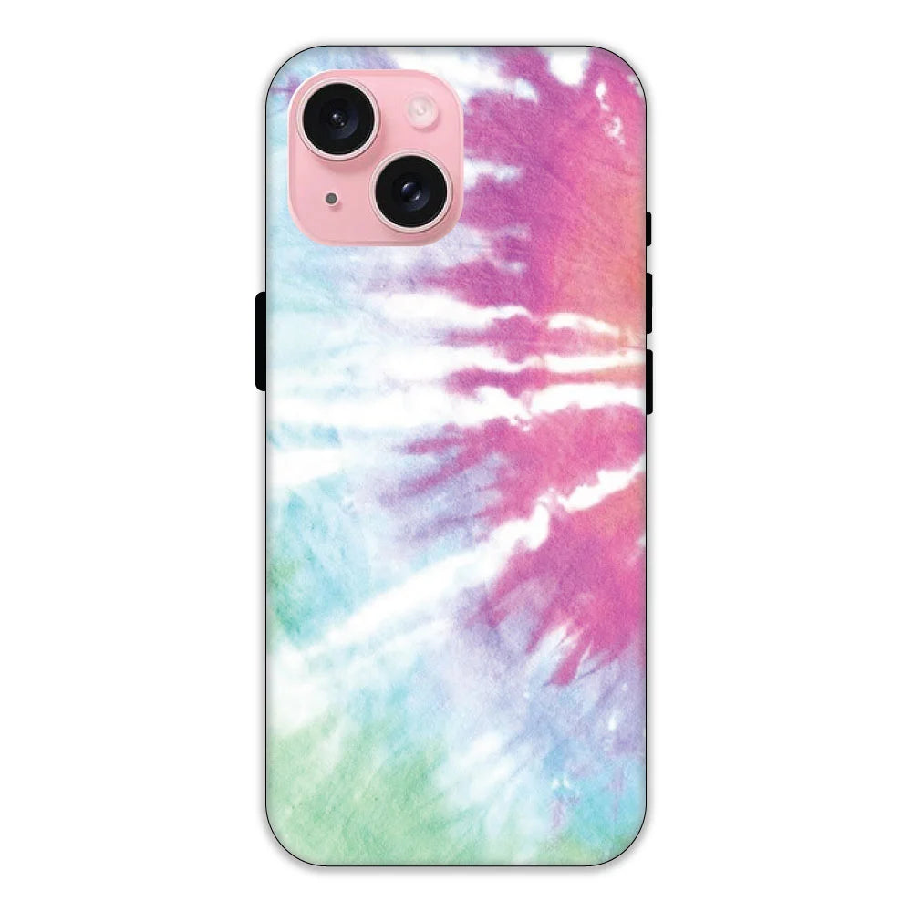 3 Color Splash Tie Dye Hard Case Apple iPhone 14 Models