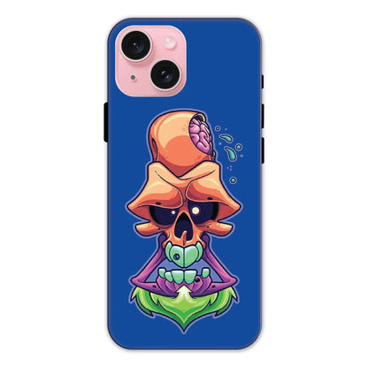 Psychedelic Skull Hard Case Apple iPhone 14 Models