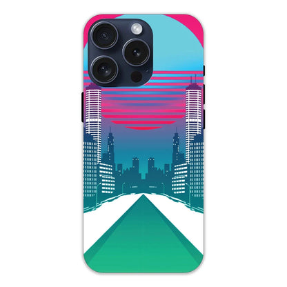 Citylight Synthwave Apple Hard Case Apple iPhone 14 Pro Models