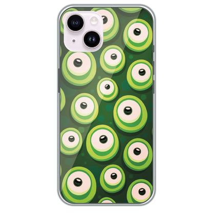 Alien Eyes - Printed Silicone Case for Apple iPhone 14