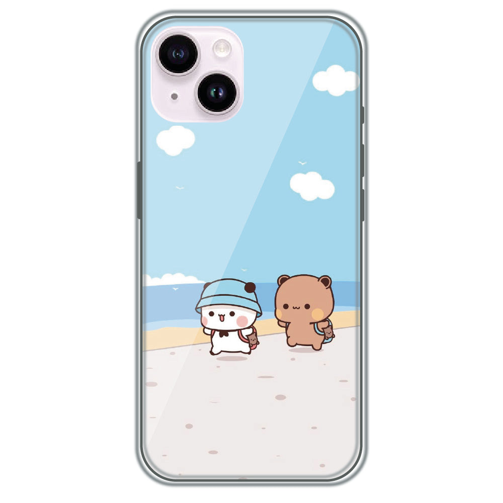 Beach Buddies - Printed Silicone Case for Apple iPhone 14