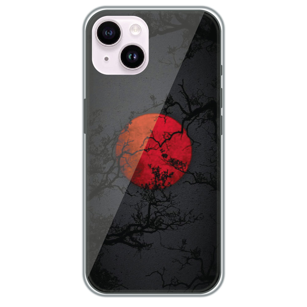 Blood Moon - Printed Silicone Case for Apple iPhone 14