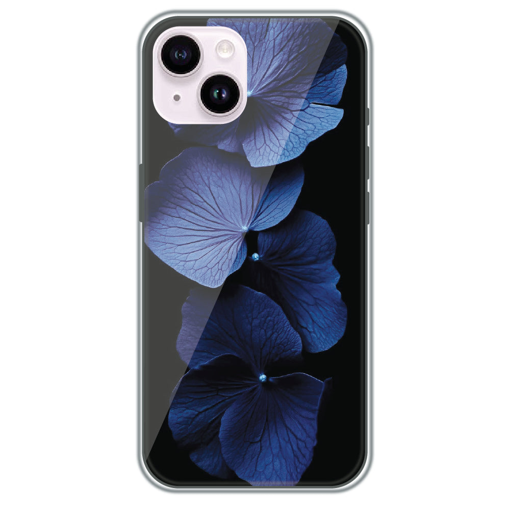 Blue Hydrangea - Printed Silicone Case for Apple iPhone 14