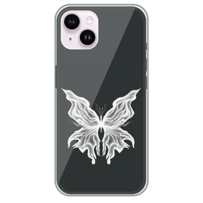 Ghost Butterfly - Printed Silicone Case for Apple iPhone 14