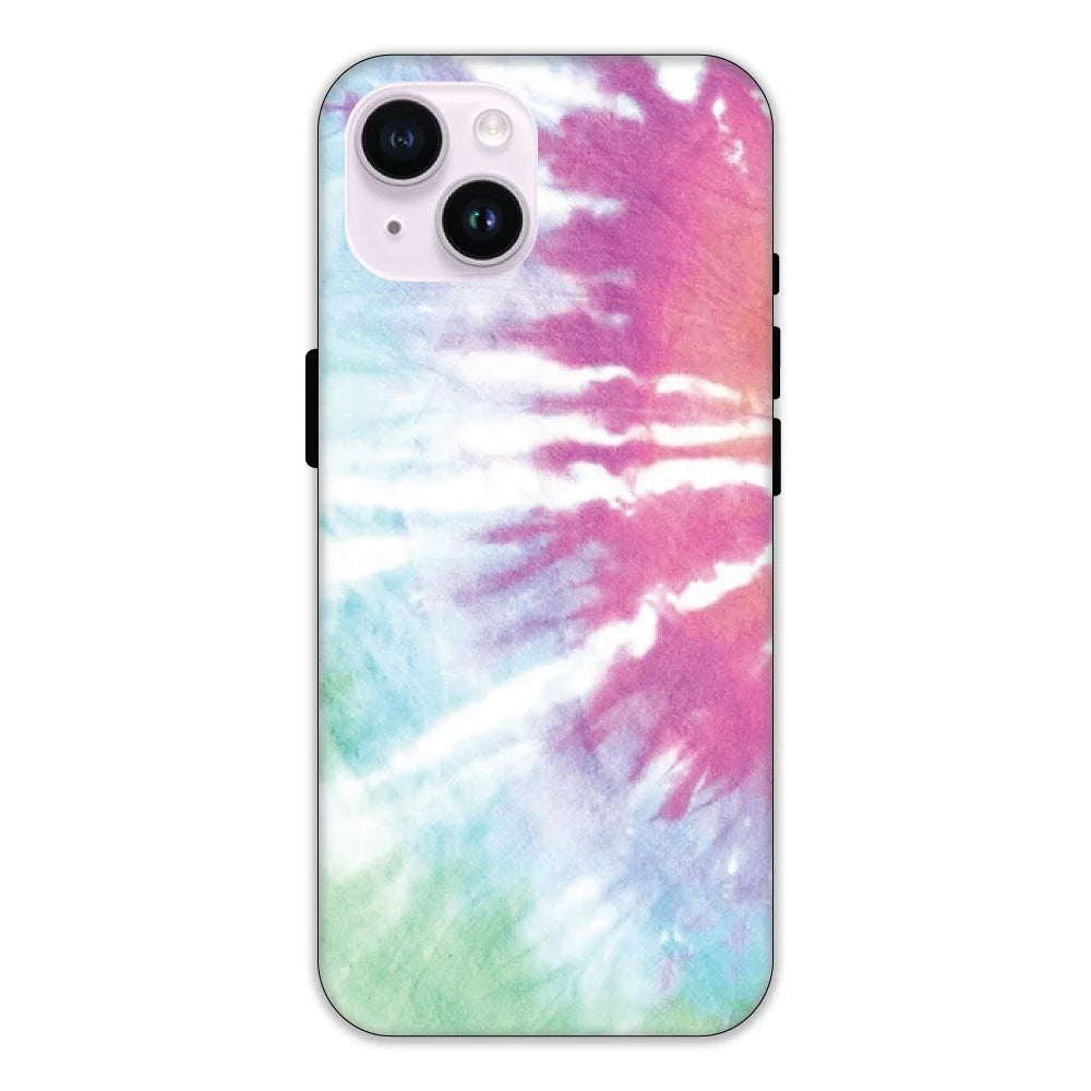 3 Color Splash Tie Dye Hard Case Apple iPhone 14 Plus Models