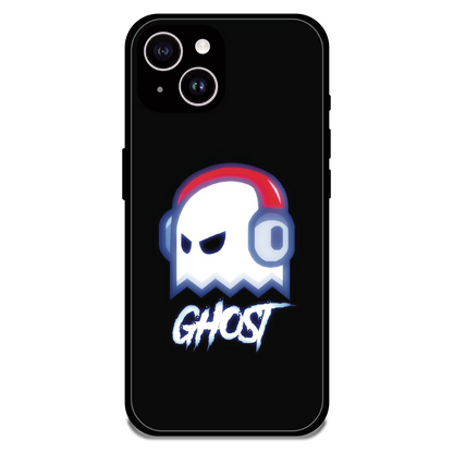 Neon Ghost Music Aesthetic - Glossy Metal Silicone Case For Apple iPhone 14