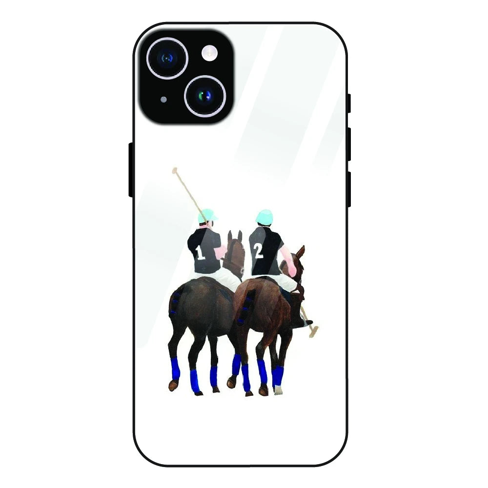 Polo Riders - Glass Case For Apple iPhone 15 Plus