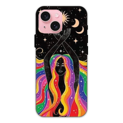 Bohemian Goddess Hard Case Apple iPhone 15 Plus Models