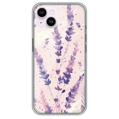 Lavender Fields - Printed Silicone Case for Apple iPhone 15 Plus