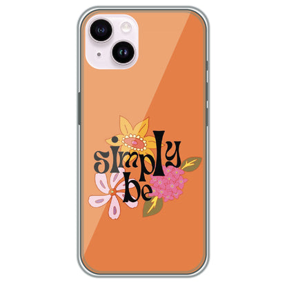 Simply Be - Printed Silicone Case for Apple iPhone 15 Plus