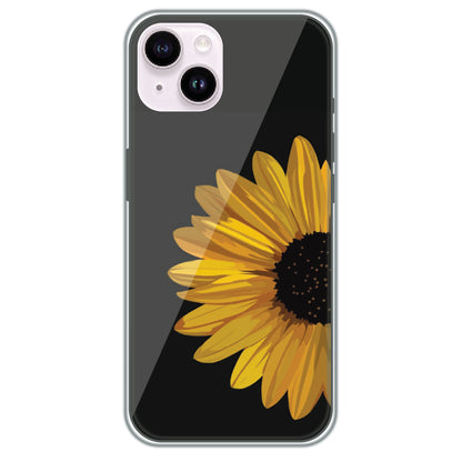 Sunflower Bloom - Printed Silicone Case for Apple iPhone 15 Plus