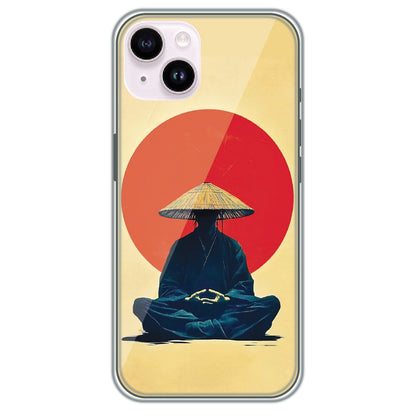 Zen Samurai - Printed Silicone Case for Apple iPhone 15 Plus