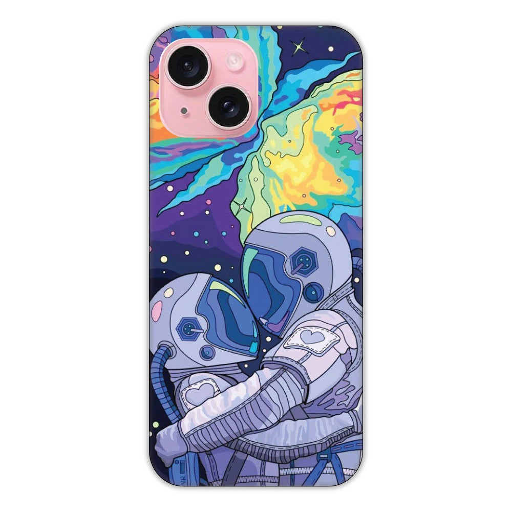 Astronauts Hard Case Apple iPhone 15 plus Models