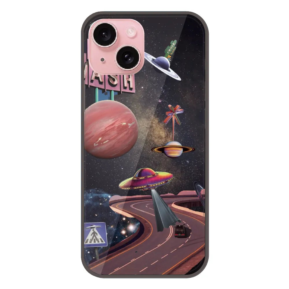 Cosmic Aesthetic - Printed Silicone Case For Apple iPhone 15 Plus
