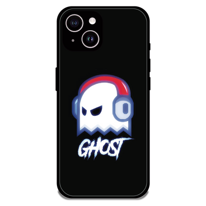 Neon Ghost Music Aesthetic - Glossy Metal Silicone Case For Apple iPhone 15 Plus