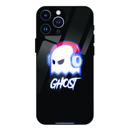 Neon Ghost Music Aesthetic - Glass Case For Apple iPhone 15 Pro