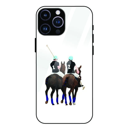 Polo Riders - Glass Case For Apple iPhone 15 Pro