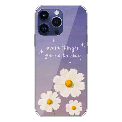 Everything’s Gonna Be Okay Daisy - Printed Silicone Case For Apple iPhone 15 Pro Max