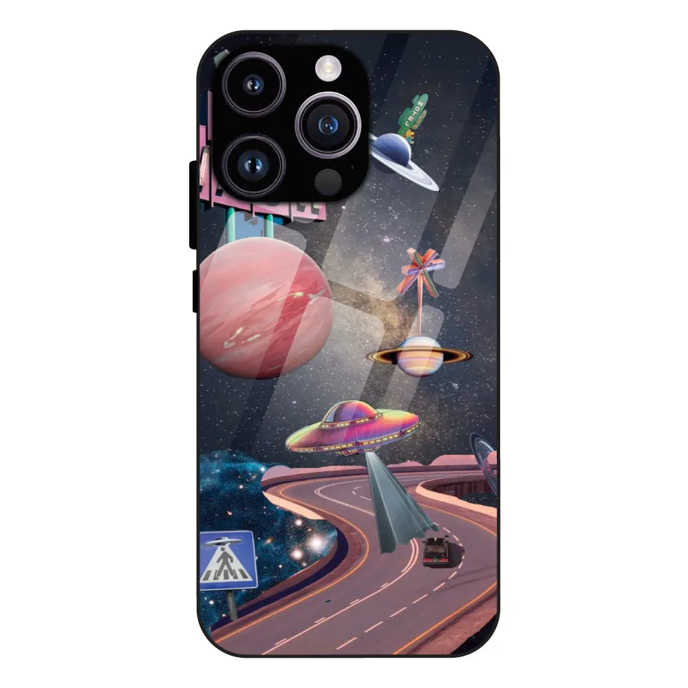 Cosmic Aesthetic - Glass Case For Apple iPhone 15 Pro Max