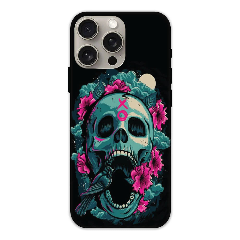 Skeleton Rose Hard Case Apple iPhone 15 Pro Max Models