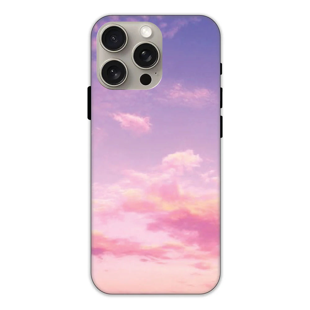 Pink Clouds Hard Case Apple iPhone 15 Pro Max Models