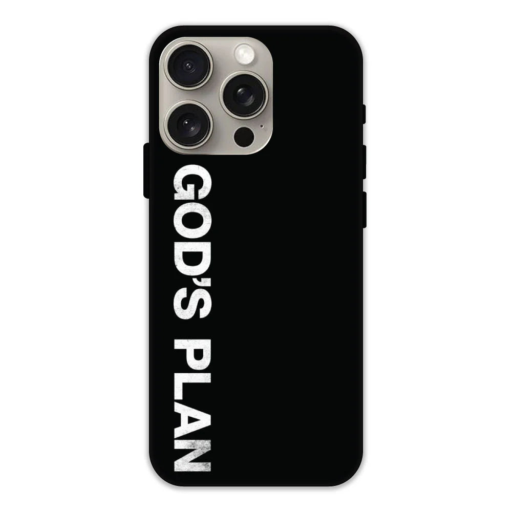 God's Plan Hard Case Apple iPhone 15 Pro Max Models