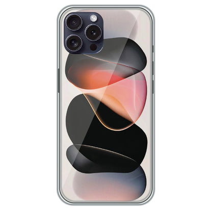 Floating Stones - Printed Silicone Case for Apple iPhone 15 Pro Max