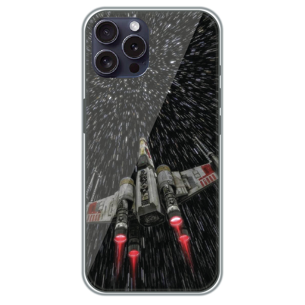 Hyperspace Flight - Printed Silicone Case for Apple iPhone 15 Pro Max