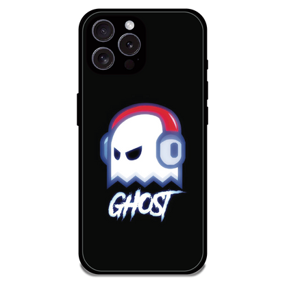 Neon Ghost Music Aesthetic - Glossy Metal Silicone Case For Apple iPhone 15 Pro Max