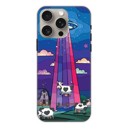 Cow Galaxy Hard Case Apple iPhone 15 Pro Max Models