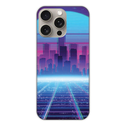 Cityscape Synthwave Hard Case Apple iPhone 15 Pro Max Models