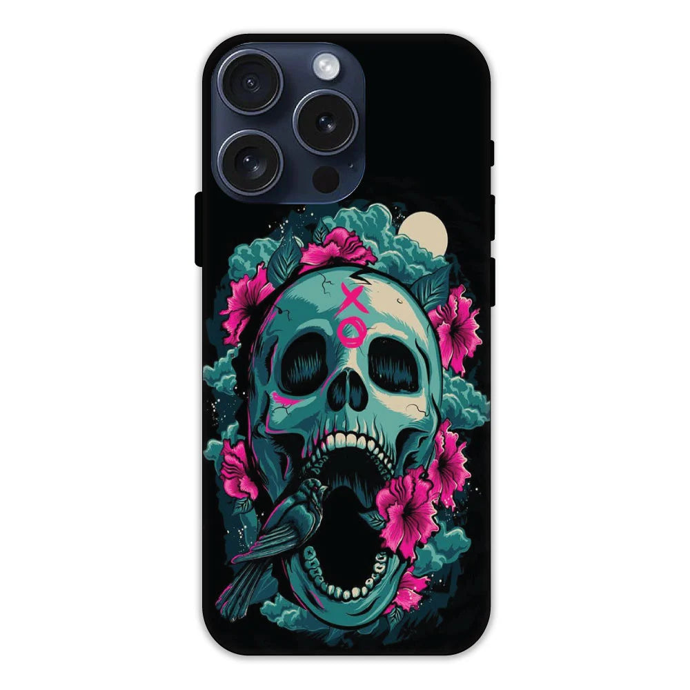 Skeleton Rose Hard Case Apple iPhone 15 Pro Models