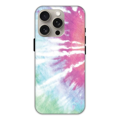 3 Color Splash Tie Dye Hard Case Apple iPhone 15 Pro Models