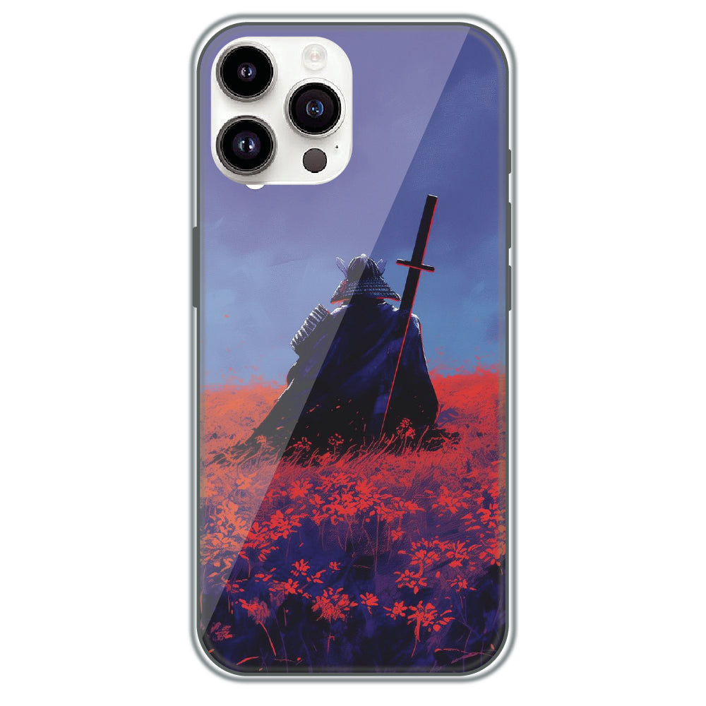 Lone Warrior - Printed Silicone Case for Apple iPhone 15 Pro