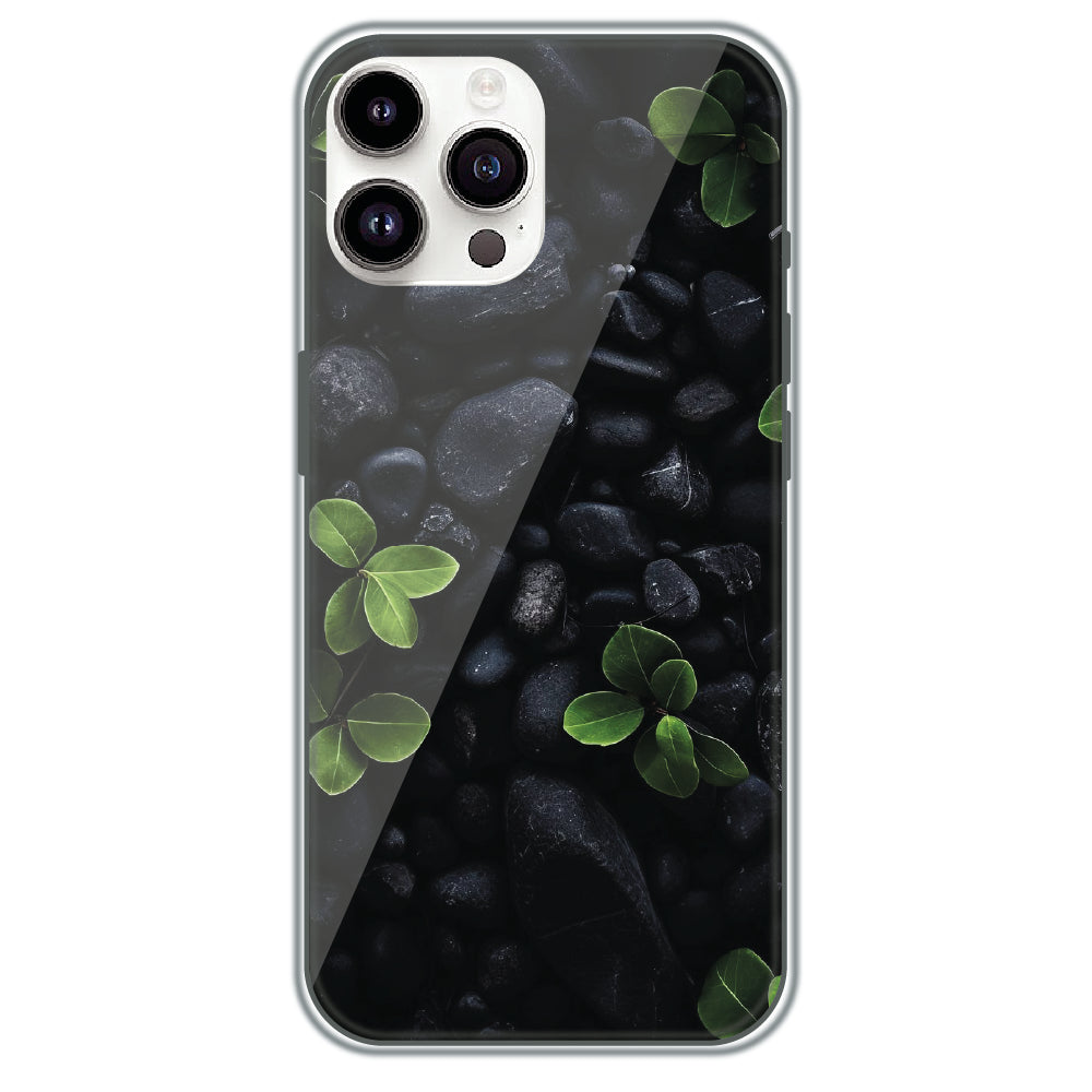 Obsidian Garden - Printed Silicone Case for Apple iPhone 15 Pro