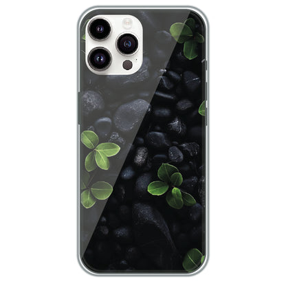 Obsidian Garden - Printed Silicone Case for Apple iPhone 15 Pro