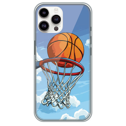 Slam Dunk - Printed Silicone Case for Apple iPhone 15 Pro