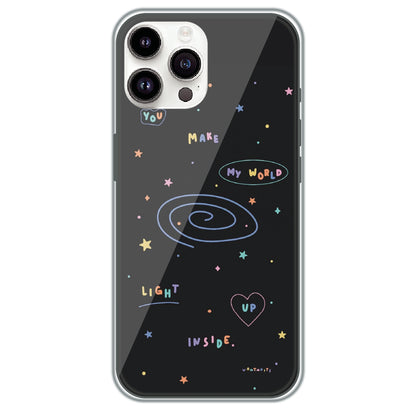 You Light Up My World - Printed Silicone Case for Apple iPhone 15 Pro