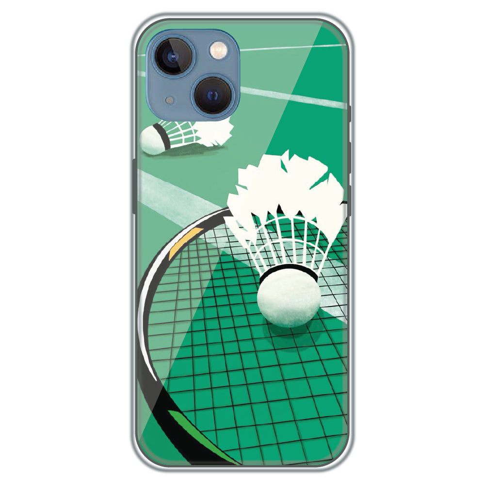 Badminton Smash - Printed Silicone Case for Apple iPhone 15