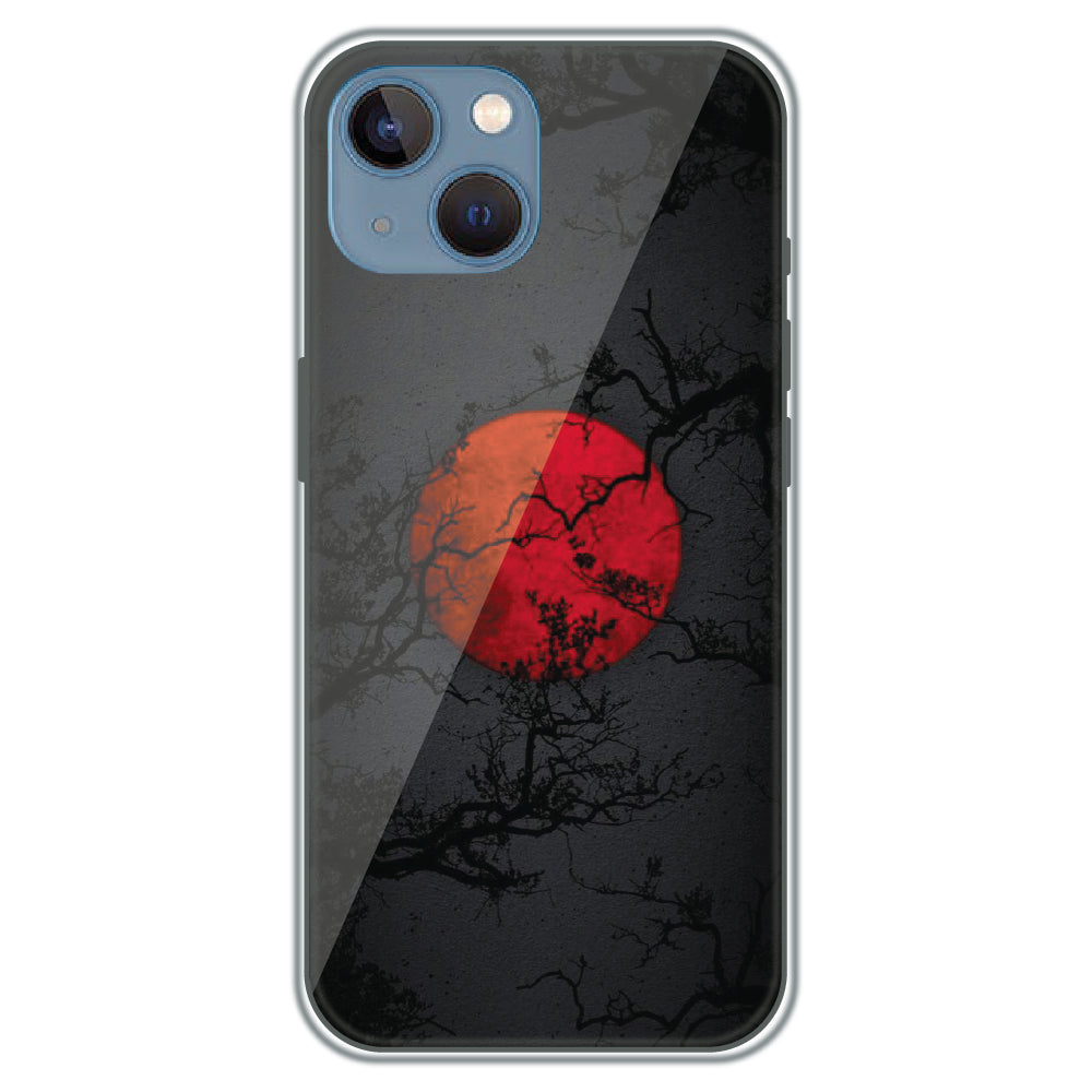 Blood Moon - Printed Silicone Case for Apple iPhone 15
