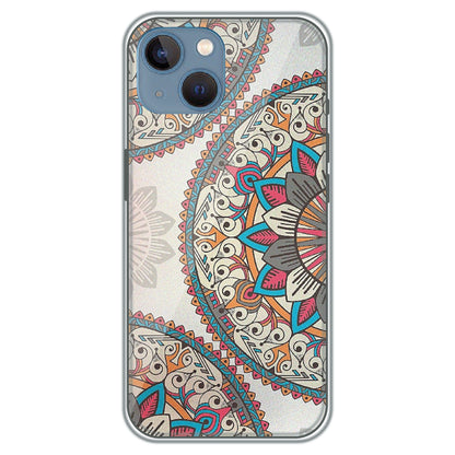 Boho Mandala - Printed Silicone Case for Apple iPhone 15