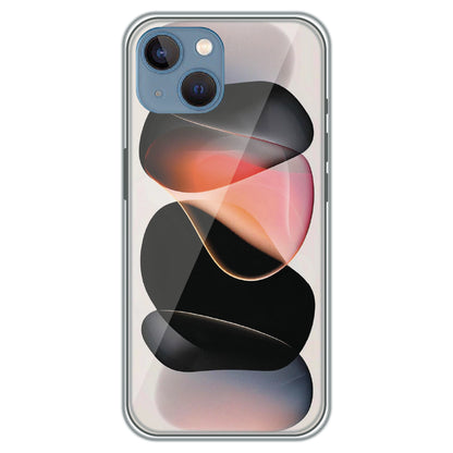 Floating Stones - Printed Silicone Case for Apple iPhone 15